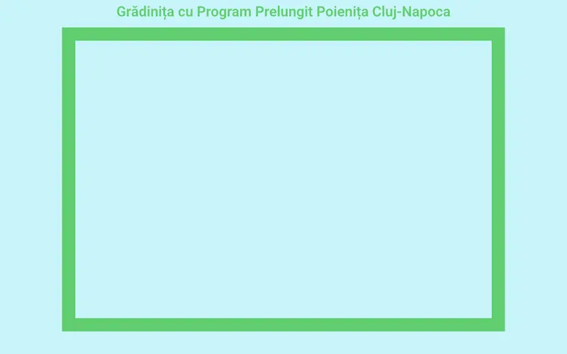 Pagina principală a site-ului Grădinița Poienița