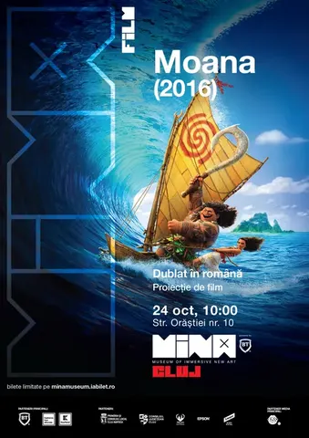 Afișul evenimentului „Moana (2016) - proiecție de film”