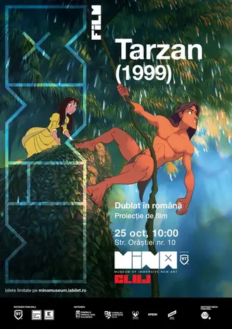 Afișul evenimentului „Tarzan (1999) - proiecție de film”
