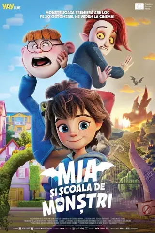 Afișul evenimentului „Mia și școala de monștri / Monster Mia”
