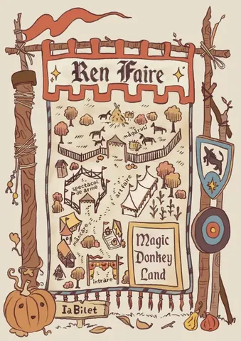 Afișul evenimentului „Ren Faire - Festival Medieval”